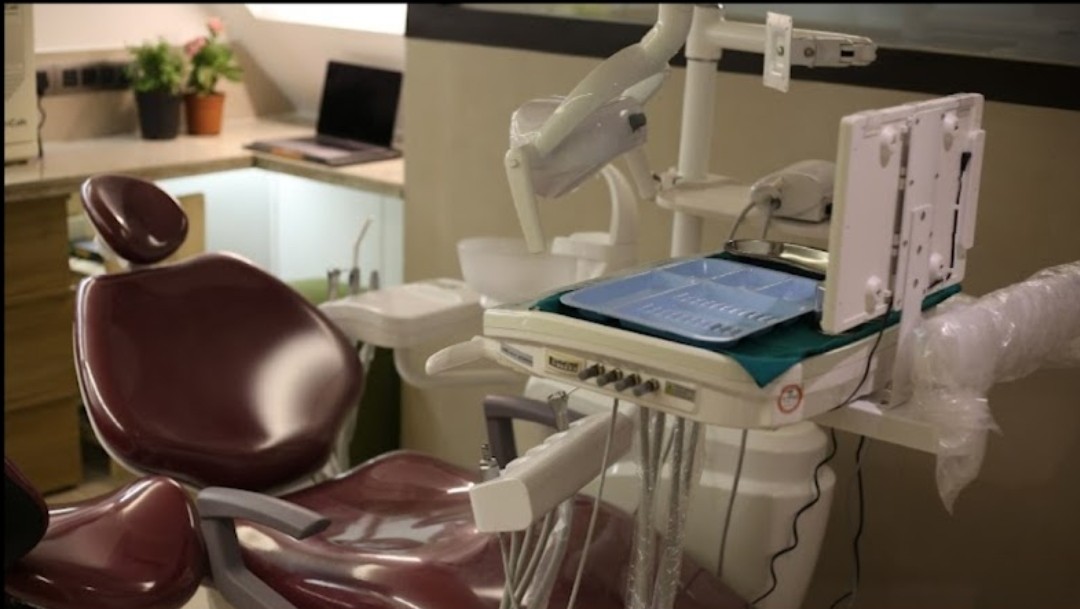 Modern dental clinic interior with state-of-the-art equipment